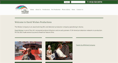 Desktop Screenshot of davidwickesproductions.com